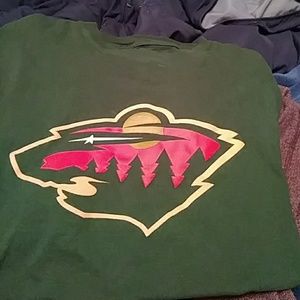 Mens Minnesota Wild T shirt